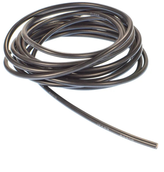 Apex RC Products 3m / 10' Black 14 Gauge AWG Super Flexible Silicone