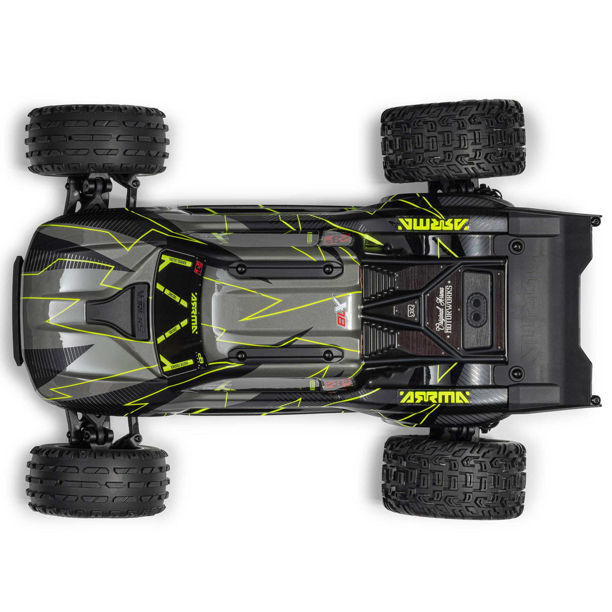 ARA3505t1	1/10 VORTEKS 223S DSC 2WD RTR Brushless Stadium Truck, Yellow