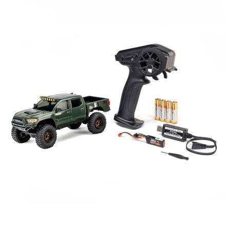 AXI-3289T1   1/30 SCX30 Toyota Tacoma 4X4 RTR Brushed Rock Crawler (Battery & Charger Included), Extreme Off-Road