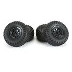 PRO1031910   1/30 Aztek Front/Rear Mounted Black Clobber (4) for Axial SCX30