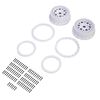 PRO287804  Wheel and Beadlock Set, White (2): 5IVE-T 3.0