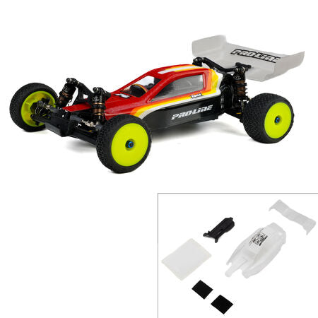 PRO371517  1/24 Pre-Cut Crowd Pleazer Clear Body with ESC Relocator: Losi Micro-B