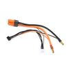SPMXCA515  Adapter: IC5 Battery / 5mm Male Bullets with 6" wire: 4S Smart Race Batteries