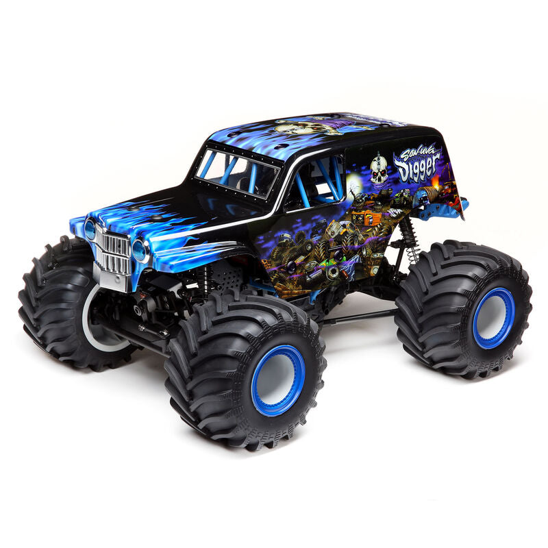 LMT:4wd Solid Axle Monster Truck, SonUvaDigger:RTR (Partial Shipping included in online price to lower 48 states)
