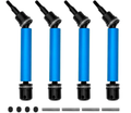 Alloy Machined Drive Shaft Set for Arrma Senton 3S, Typhon 3S, Vorteks 3S C31564BLUE