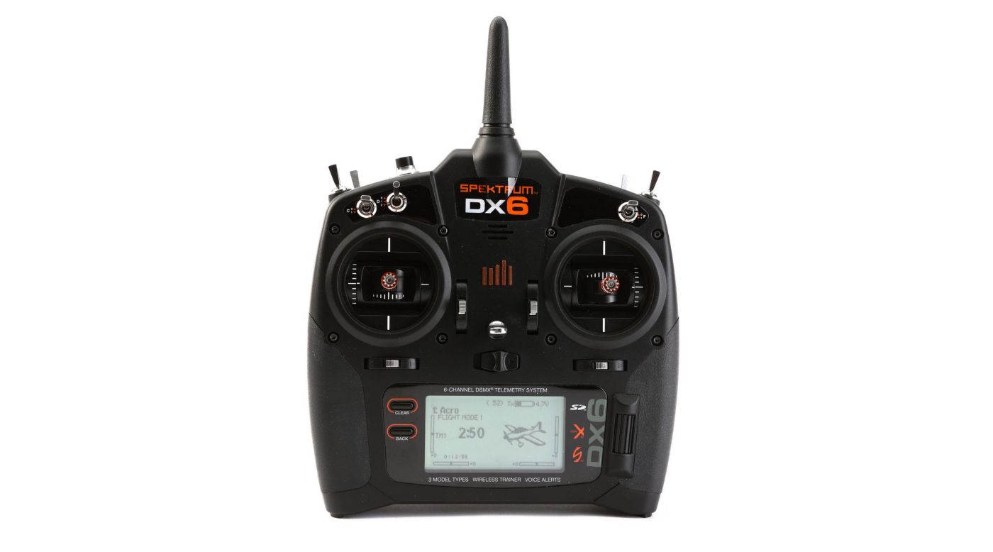 DX6 Transmitter Only Mode 2