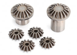 Gear set, center differential (output gears (2)/ spider gears (4))