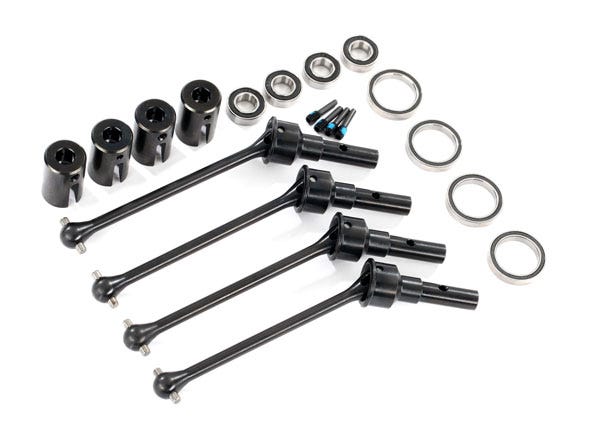 TRA8950X DRIVESHAFT ASSEMBLED STEEL CV (TRA8950x) traxxas 8950xX  (not for wide)