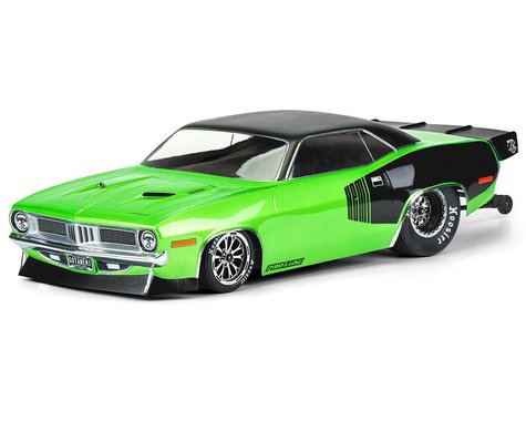 1972 Plymouth Barracuda Clear Body Slash 2wd Drag