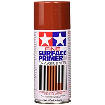 Fine Surface Primer L,Oxide Red, 180ml