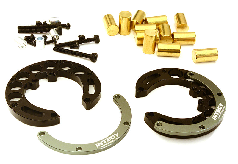PORTAL AXLE COUNTERWEIGHT ADD-ON (2) FOR TRAXXAS TRX4 SCALE
