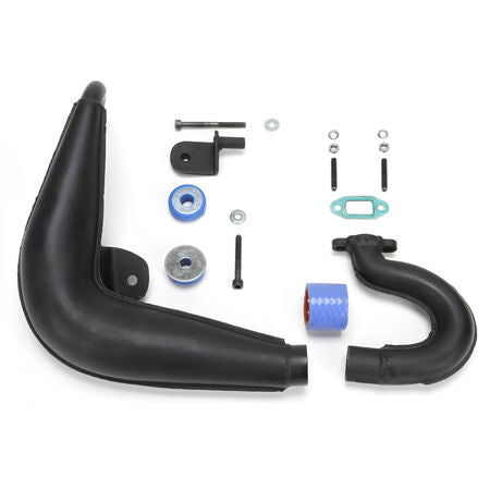 LOS55000    tuned Exhaust Pipe, 23-30cc Gas Engines: DBXL