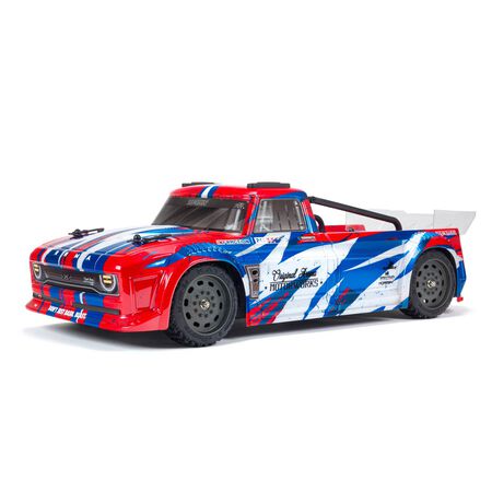 1/8 INFRACTION 4X4 MEGA Resto-Mod Truck RTR, RED,WTE Blue