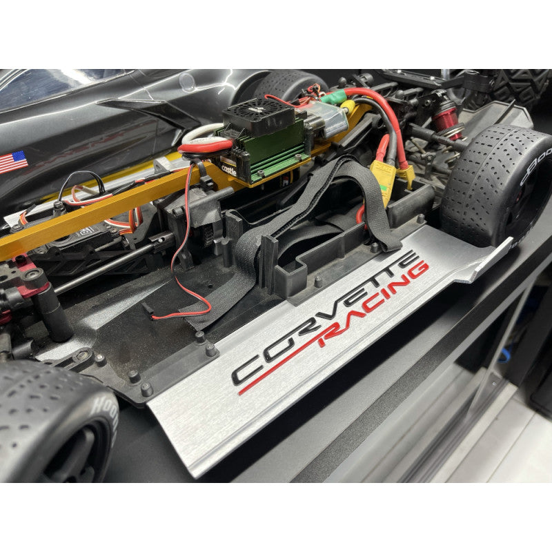 STP1187   SIDE SKIRT WITH BODY LOCK ALUMINUM FOR CORVETTE C8 BODY