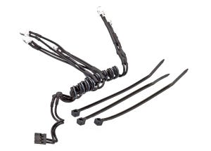 LED lights, chassis harness (4 clear, 2 red) (1)/ wire tie (3) (requires power supply #7286)