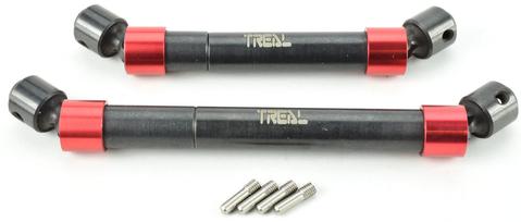 TREAL TRAXXAS TRX-4 STEEL FRONT & REAR CENTER DRIVE SHAFT SET