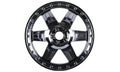2733-11 Desperado 3.8" Black Chrome 1/2" Offset 17mm Wh