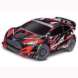 TRAXXAS FORD FIESTA RALLY ST RTR RED