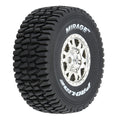 1/16 Mirage TT F/R Tires MTD 12mm Silver Impulse (4): Mojave Grom
