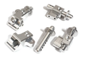 Billet Machined Front & Rear Body Mount Set for Arrma 1/8 Outcast 6S BLX C31293SILVER