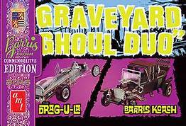 AMT AMT1017 1:25 Scale Graveyard Ghoul Duo George Barres Commemorative Edition Model Kit