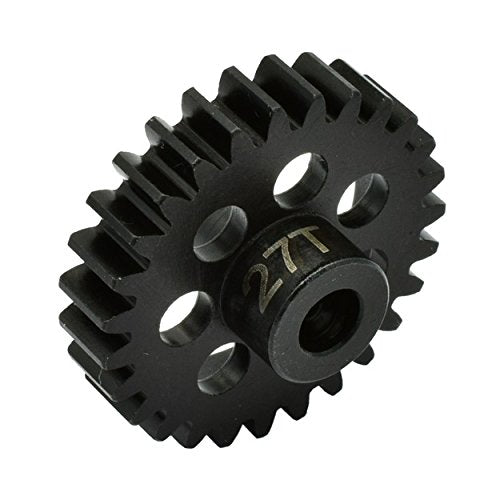 Hot Racing NSG27M1 27t Steel Mod 1 Pinion Gear 5mm