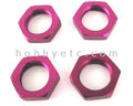 Purple 23mm lock nut (4)