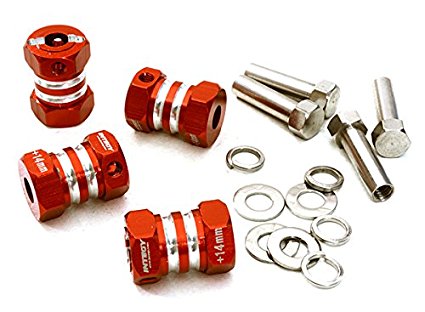 12mm Hex Wheel (4) Hub +12mm Offset for 1/10 Scale Truck & Buggy