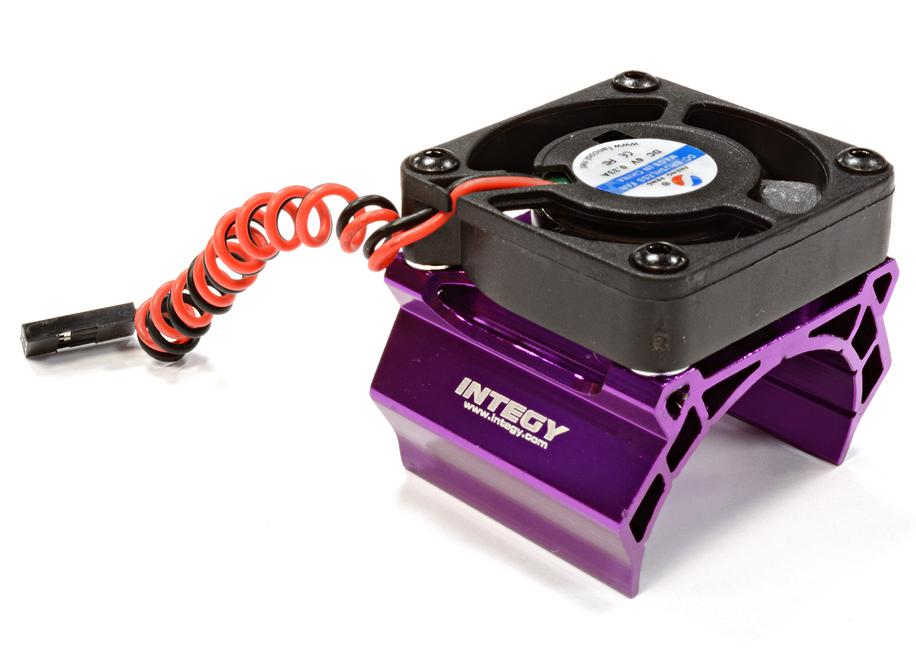 High Speed Cooling Fan+Heatsink Mount for 36mm O.D. Motor C25794PURPLE