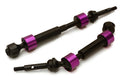 Dual Joint Telescopic Rear Drive Shafts for TRX 1/10 Stampede 4X4 & Slash 4x4 C27987PURPLE