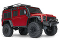 TRX-4 Scale and Trail Crawler with Land Rover Defender Body: 4WD Electric Trail Truck (GRD SHIP APPLIED)