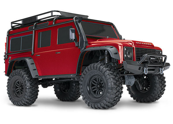 TRX-4 Scale and Trail Crawler with Land Rover Defender Body: 4WD Electric Trail Truck (GRD SHIP APPLIED)