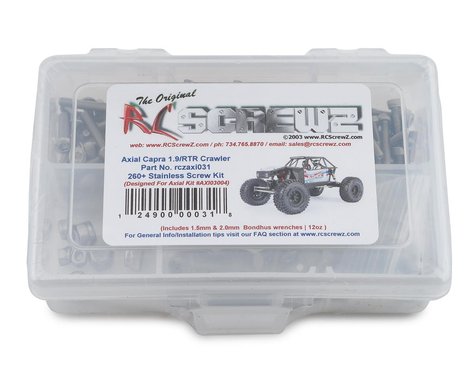 Stainless Steel Screw Kit - Axial Capra 1.9 / RTR