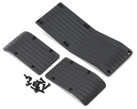 80772 Skid Plate Set T-Maxx/E-Maxx Black (3)