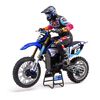 LOS06000T2	 BLUE Promoto-MX 1/4 Motorcycle RTR, ClubMX