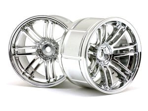 LP35 Wheels, Rays Volkracing RE30-9mm OffSet, Chrome, (2pcs)