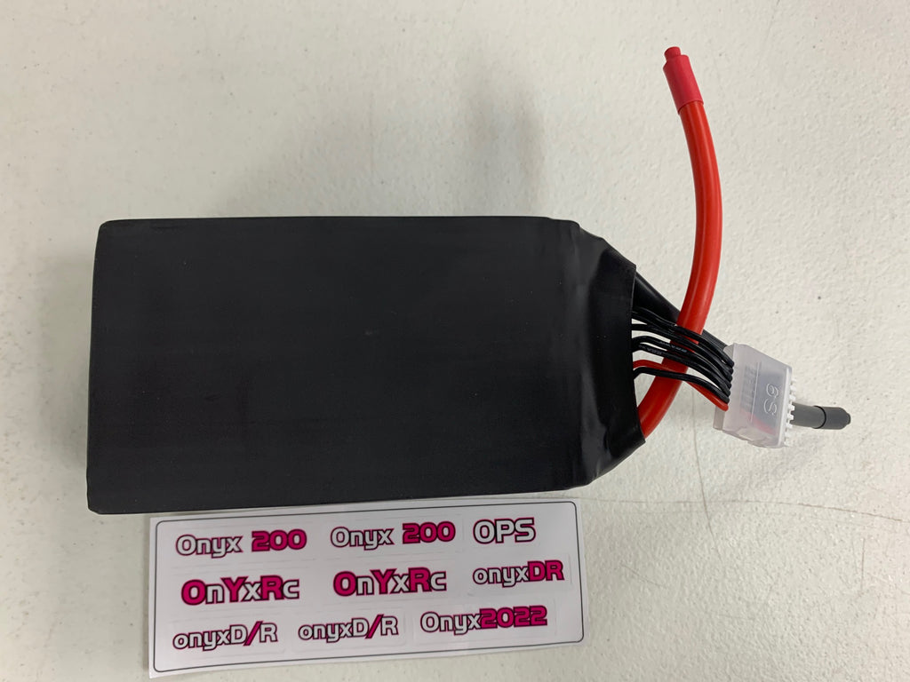 OPS65403  6500  22.2 8GW  (90/180C  2P)    (144.3  WH)52MMx26MMx14MM    www.onyxrcpowersystemsusa.com for purchase