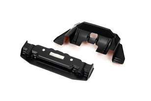 FELONY 6S BLX PAINTED TRIMMED SPLITTER AND DIFFUSER (BLACK/ORANGE)