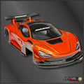 KIT ALUMINUM FOR MCLAREN BODY BLACK
