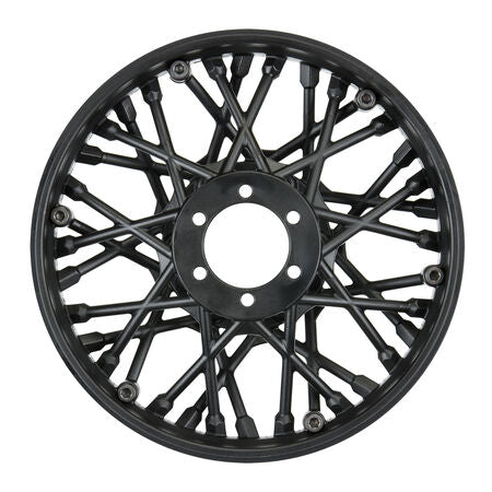 1/4 Supermoto Front Wheel Black: Promoto-MX