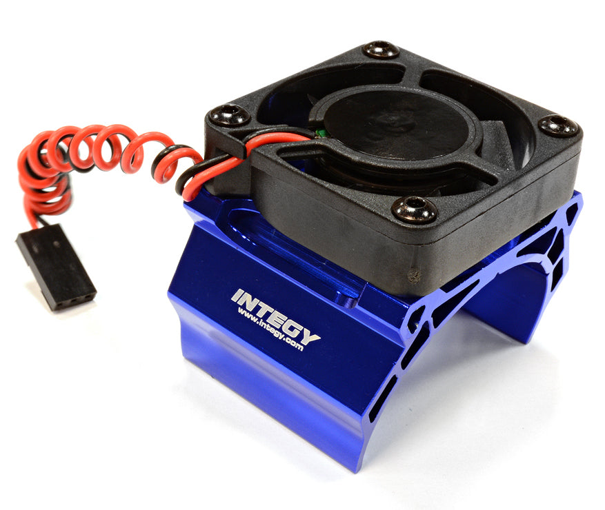 High Speed Cooling Fan+Heatsink Mount for 42mm O.D. Motor C25862BLUE