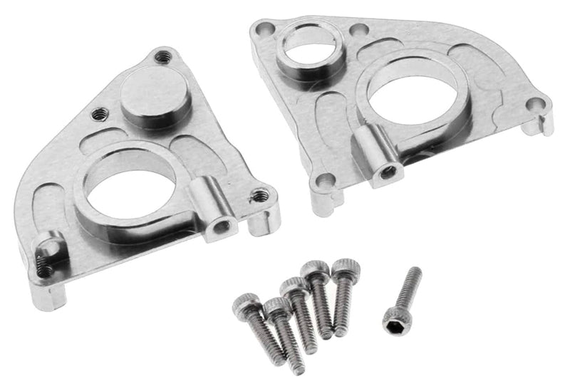 Billet Machined Alloy Center Gearbox Housings for Axial 1/24 SCX24 Rock Crawler C30799SILVER