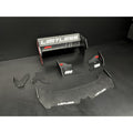 KIT FRONT WING / BOTTOM PLATE / ACTIVE REAR WING BLACK V2.0  (2) PACKAGE