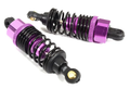 Alloy Shocks w/ Hard Springs for 1/10 Touring Car & Drift Car (L=58mm) C30020PURPLE
