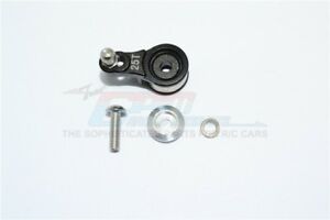 GPM RACING TRAXXAS TRX-4 BLACK ALUMINIUM DIFF. LOCKING SERVO HORN W/ SPRING TRX4025T-BK