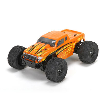 1/18 Ruckus 4WD Monster Truck RTR, Orange/Yellow
