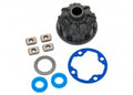 Carrier, differential (heavy duty)/ x-ring gaskets (2)/ ring gear gasket/ spacers (4)/ 12.2x18x0.5 PTW