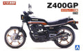 1982 Kawasaki Z400GP Motorcycle w/Custom Parts 1/12 Aoshima