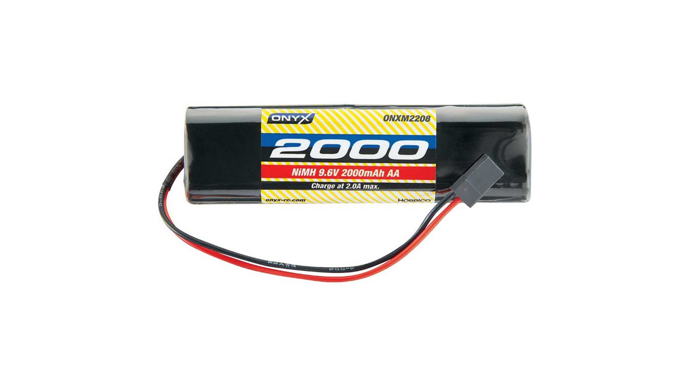 NiMH 9.6V 2000mAh AA Transmitter Rect Universal