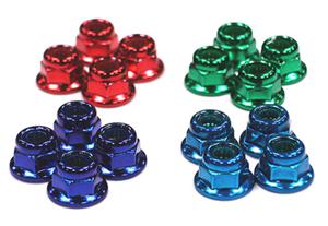 M4 Size Wheel Nut (4 Color) 16pcs Set C23449